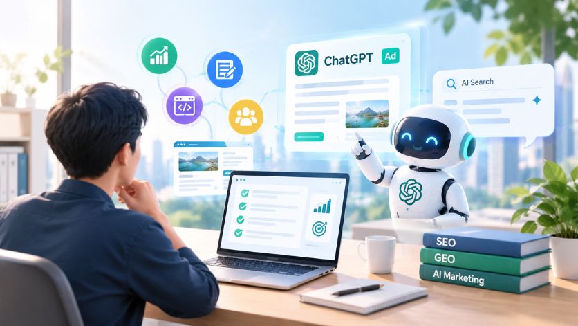 ChatGPT Ads có liên quan gì đến SEO và GEO? Toàn cảnh chiến lược Marketing thời đại AI